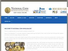Tablet Screenshot of ncwcoin.com